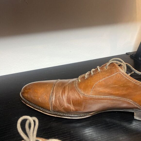 To Boot New York Brandon Cap Toe Oxford - 12981 - Brown - Size 11.5 - Picture 7 of 11